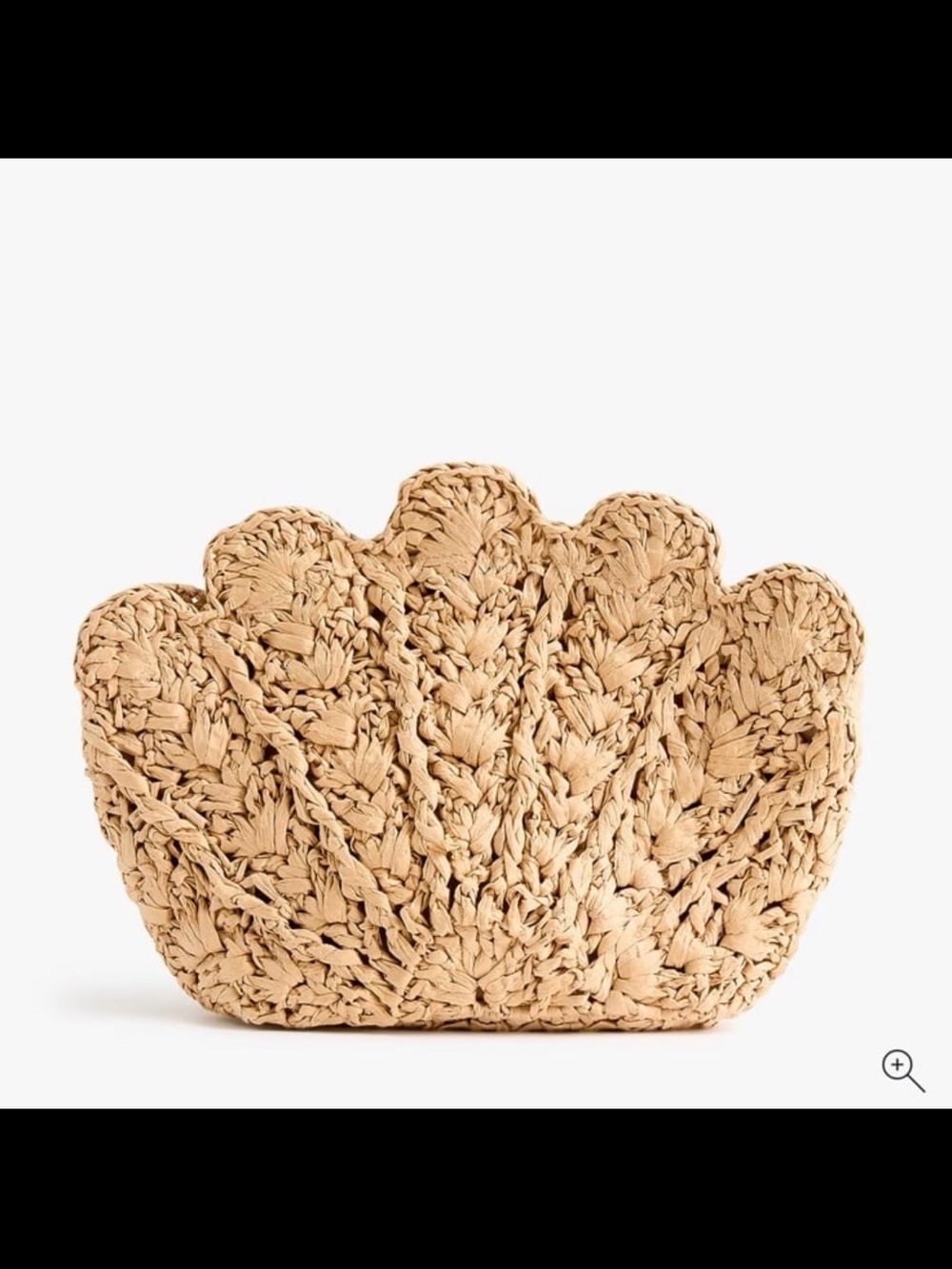 ⚡️⭐️J.Crew Woven Shell Clutch
